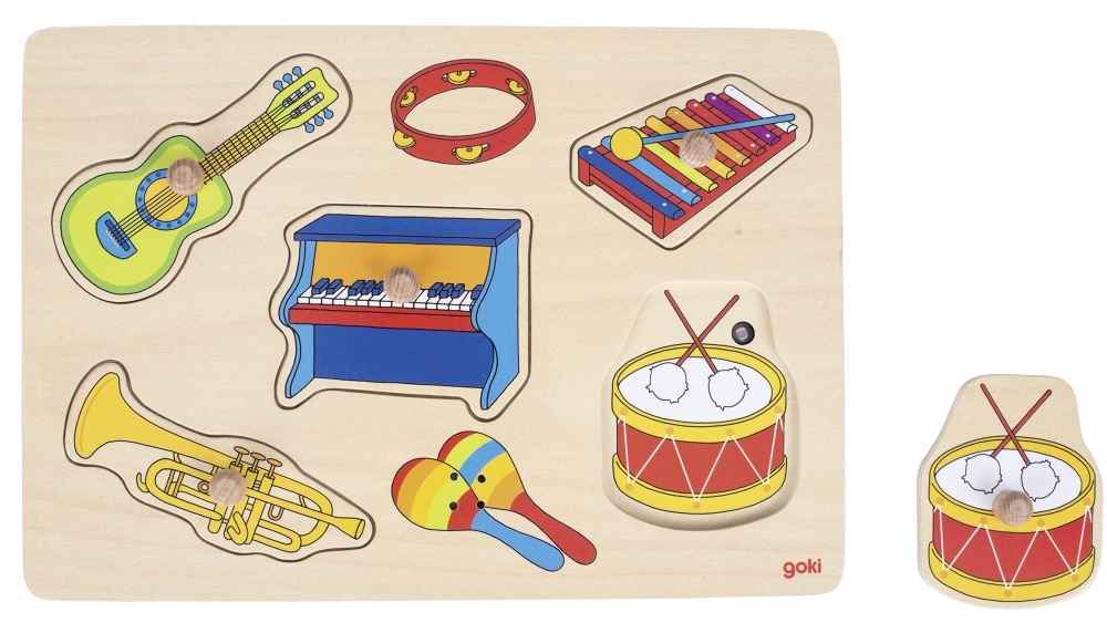 Klang-Puzzle Musikinstrumente