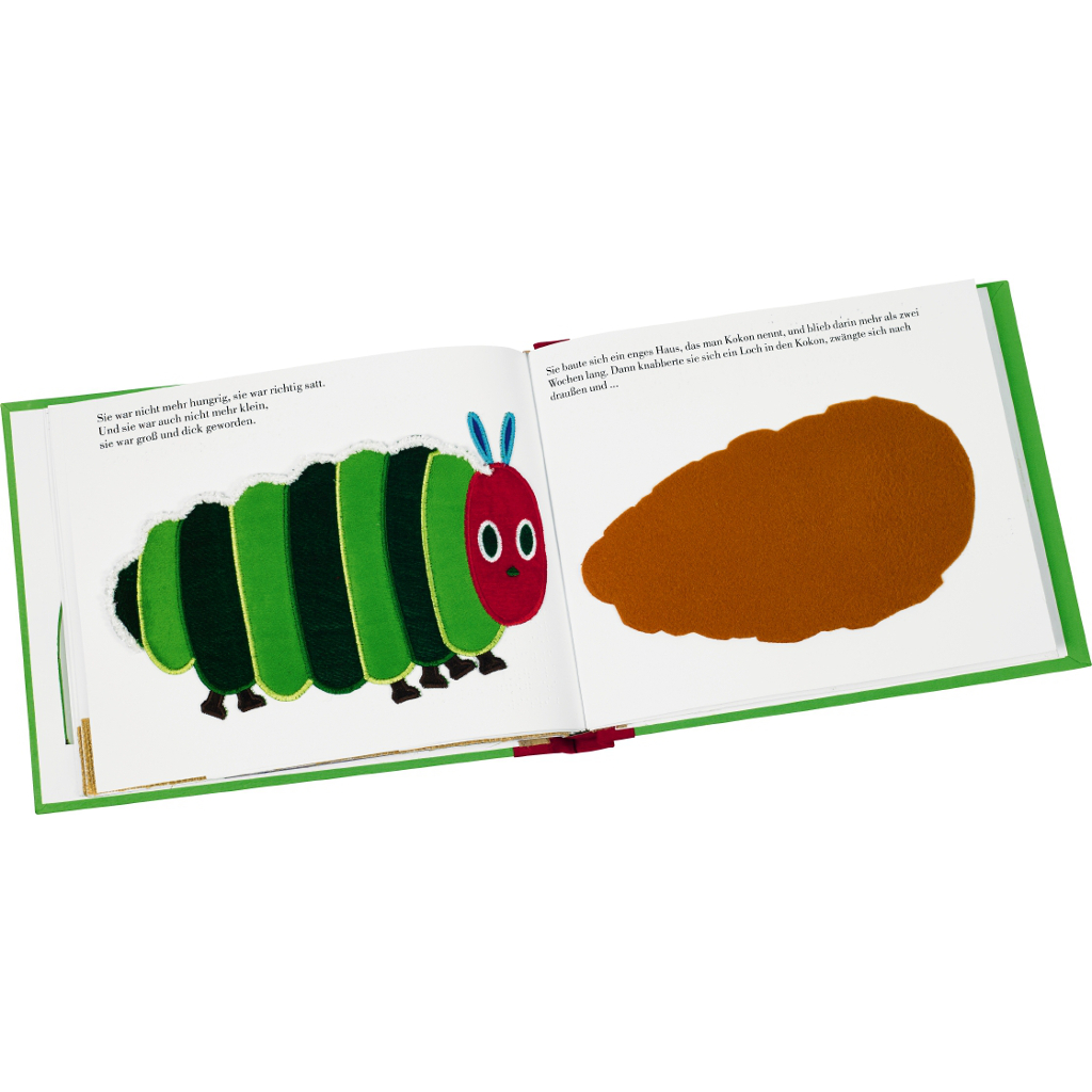 Carle, Die kleine Raupe Nimmersatt - Reliefausgabe mit Brailleschrift bei ARIADNE