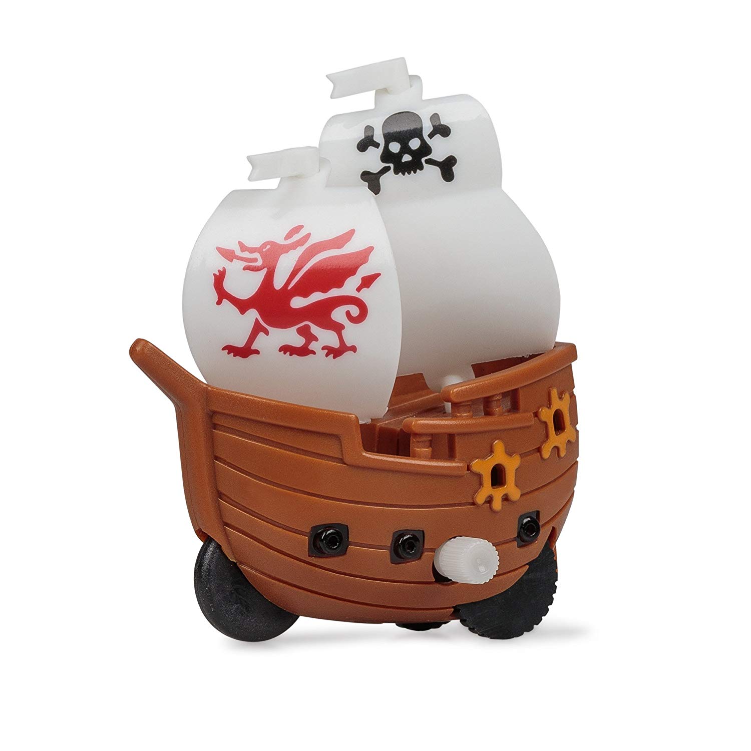 Aufzieh-Piratenschiff