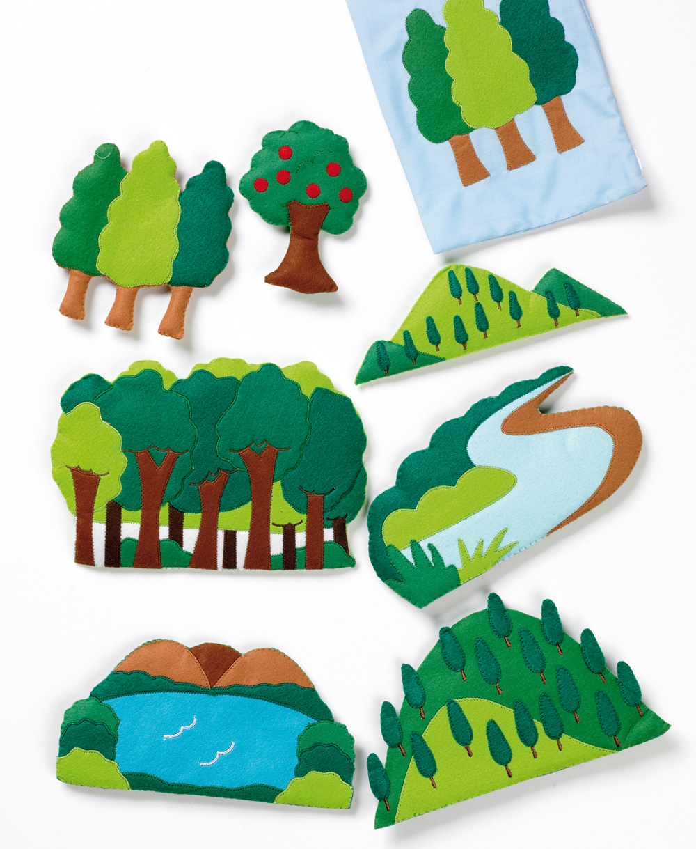 Landschaft-Set klein