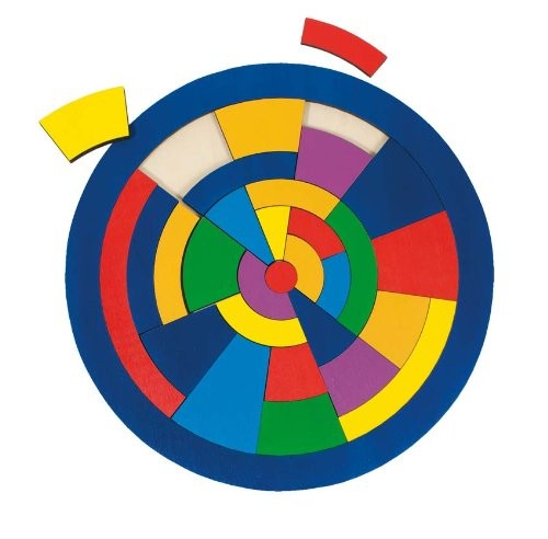 Mandala Einlegepuzzle