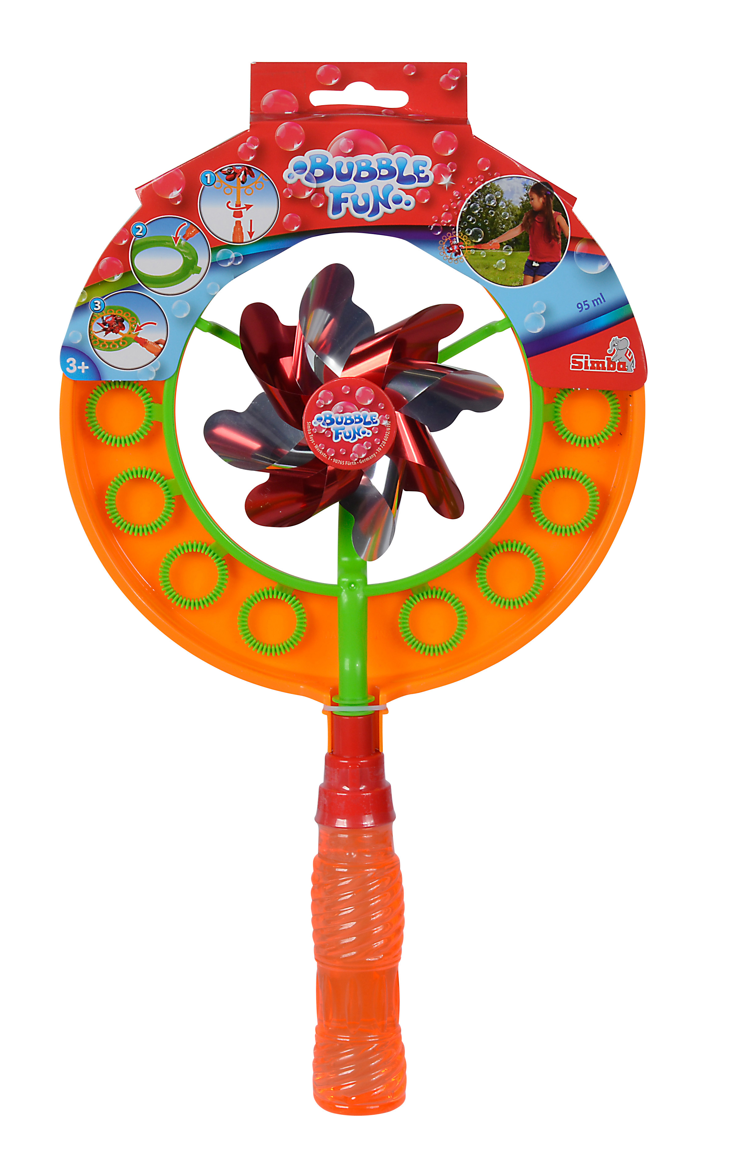 Stormax Riesen-Seifenblasen-Windrad bei SENIOPRIMA