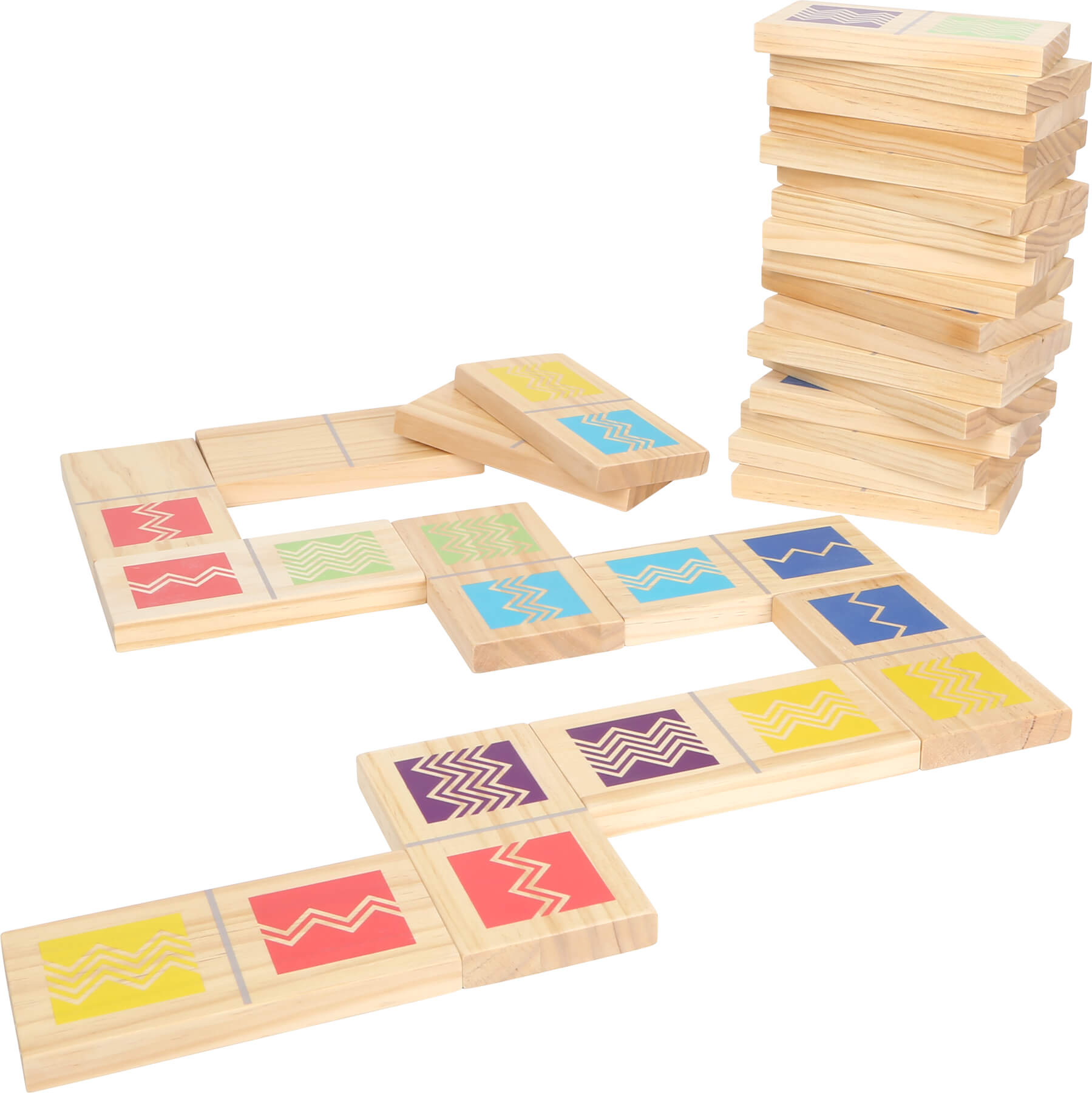 Riesen-Holzdomino