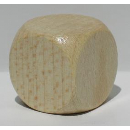 Würfel blanko