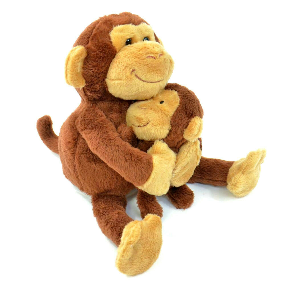 Nachsprech-Mama-Affe mit Baby