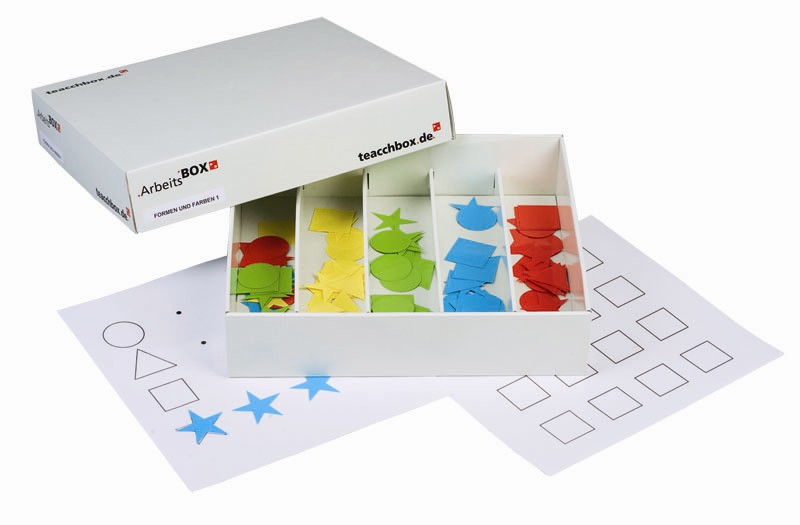 Arbeitsbox Farben und Formen 1