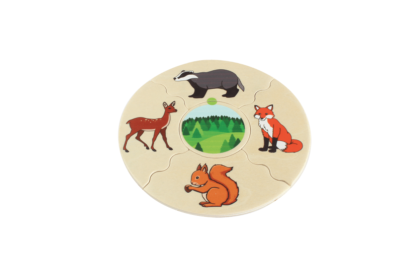 Tiere und ihr Lebensraum - Puzzle bei ARIADNE