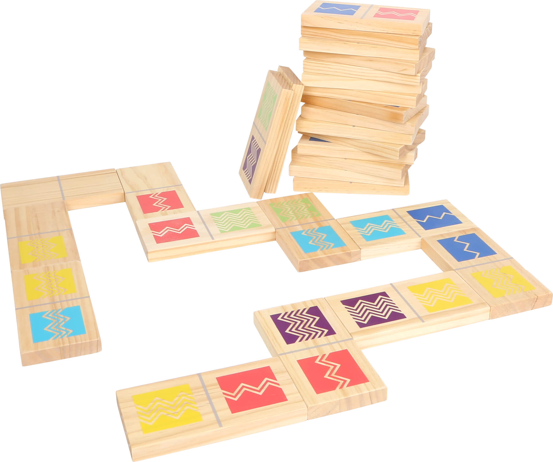 Riesen-Holzdomino