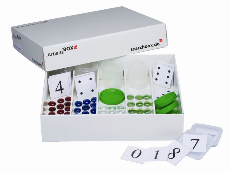 TEACCHBOX Arbeitsbox Zählen und Sortieren 1