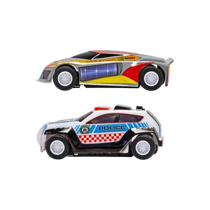 Große Scalextric Autorennbahn - adaptiert bei ARIADNE