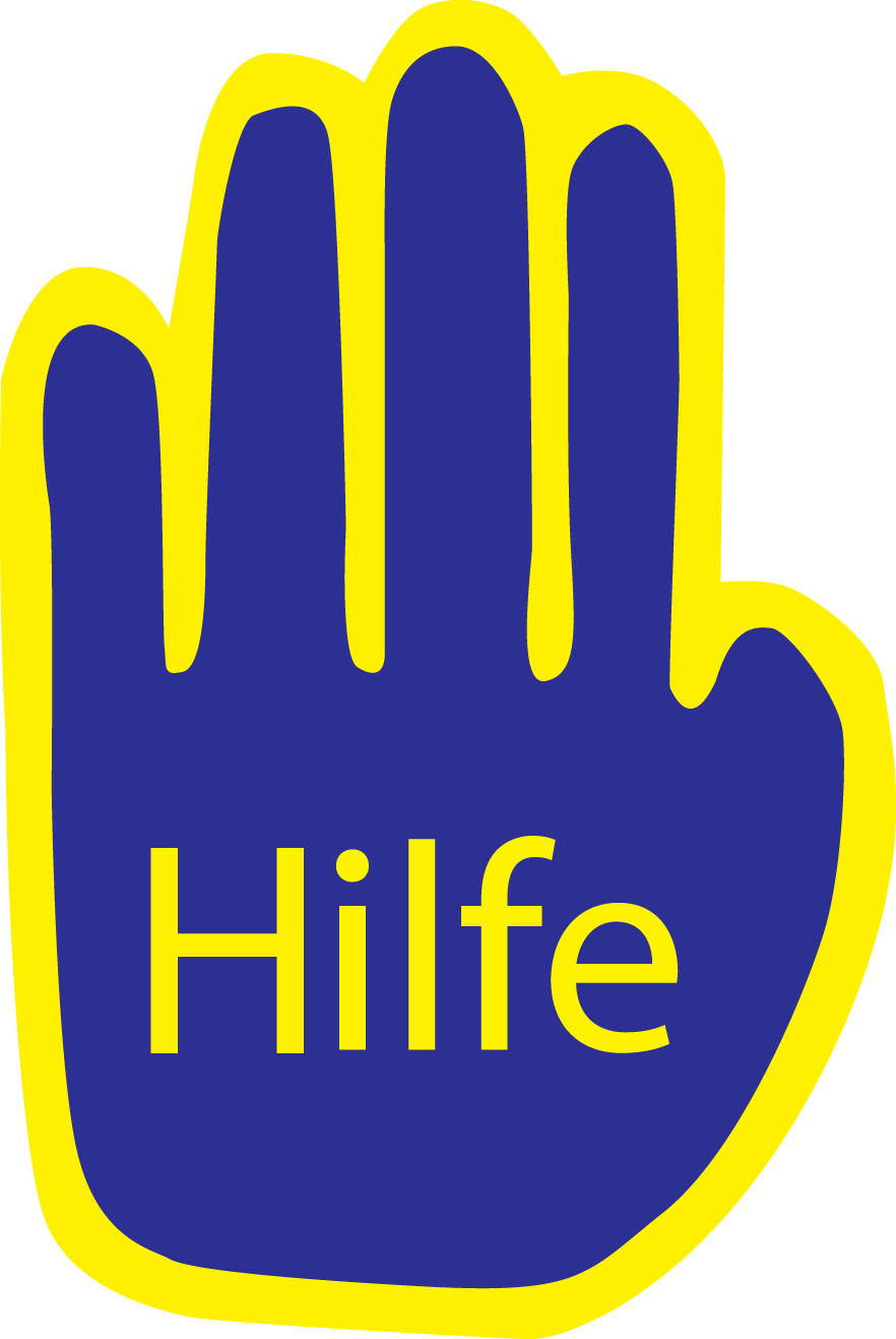 Hilfehand zum Ankletten