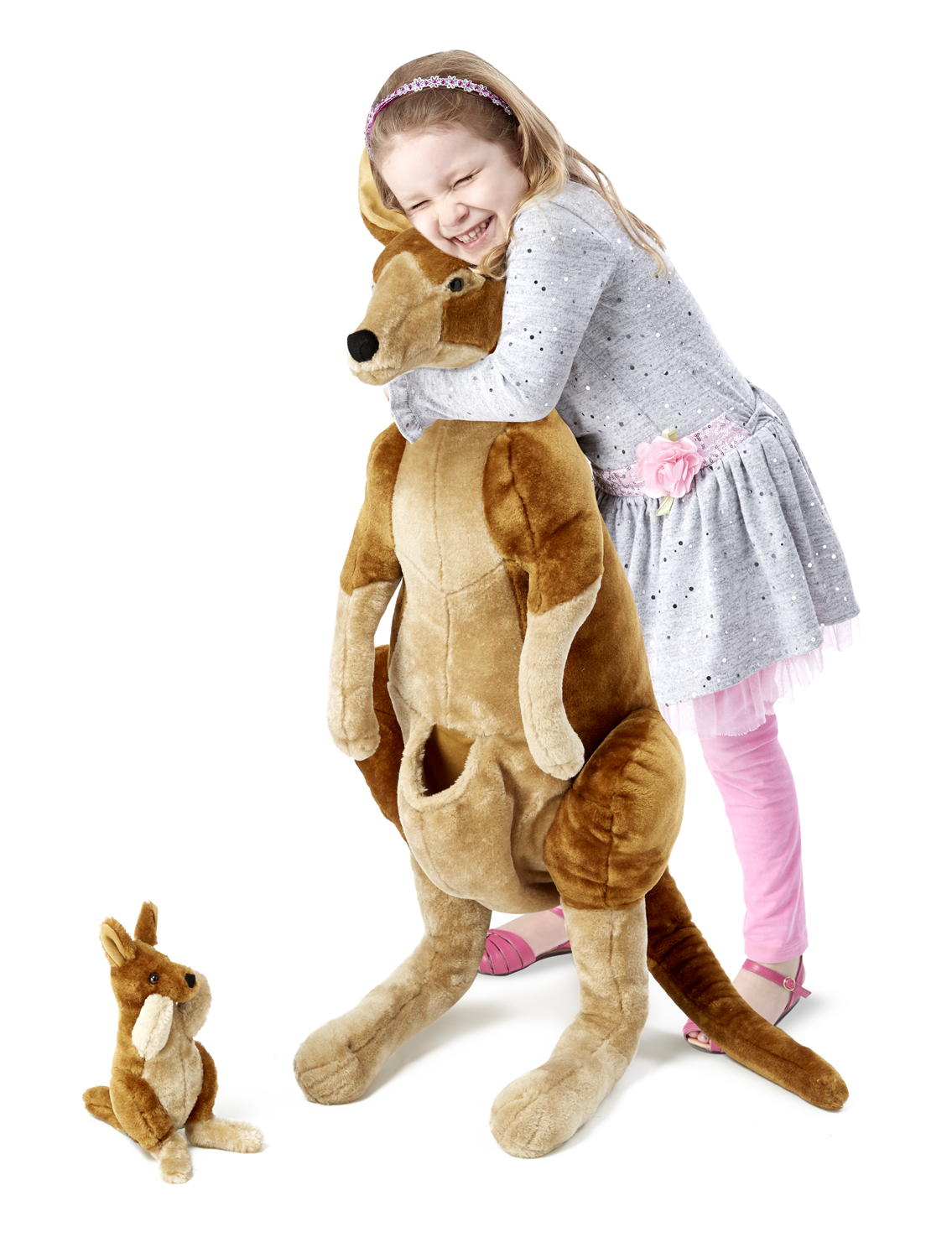 Känguru Mama und Kind