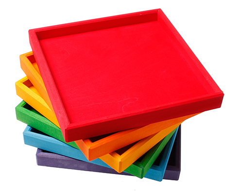 Buntes Tablet-Set Öko-Top