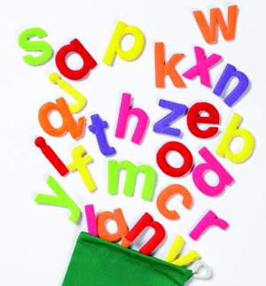 Kleinbuchstaben Set groß