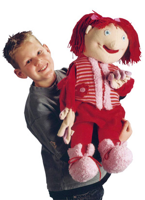 Handpuppe Mia