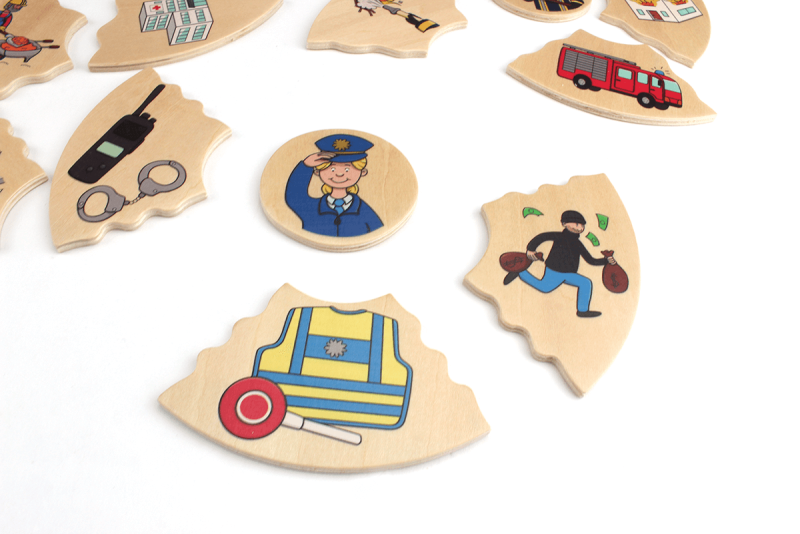 Puzzle-Set Berufe