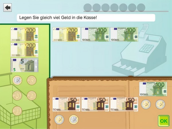 Rechnen mit dem Euro bei ARIADNE
