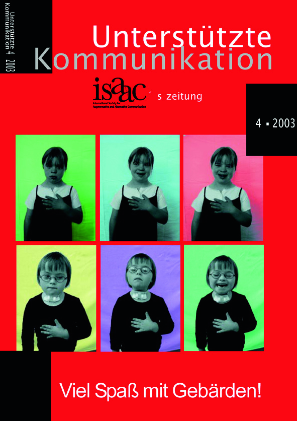 Unterstützte Kommunikation 4/2003