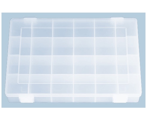 Transparente Sortierbox
