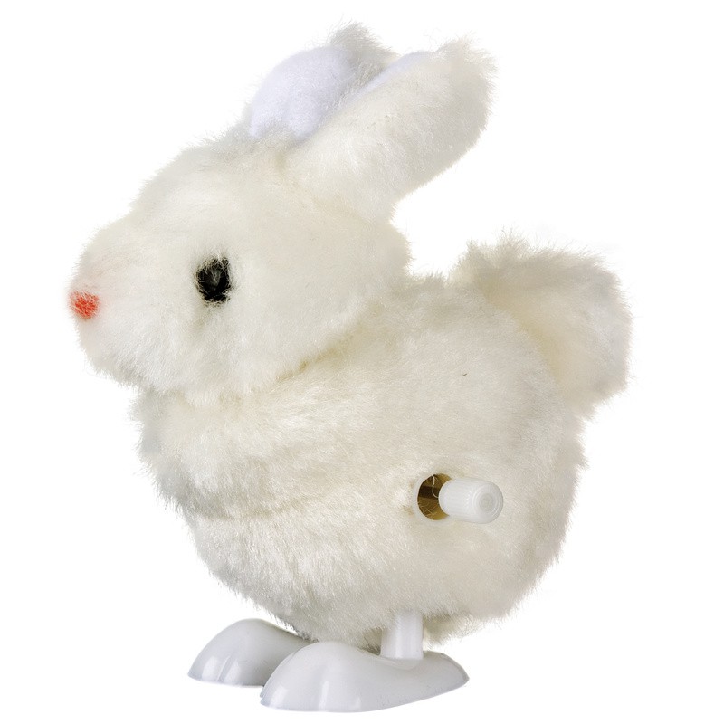 Flauschiges Aufzieh-Häschen