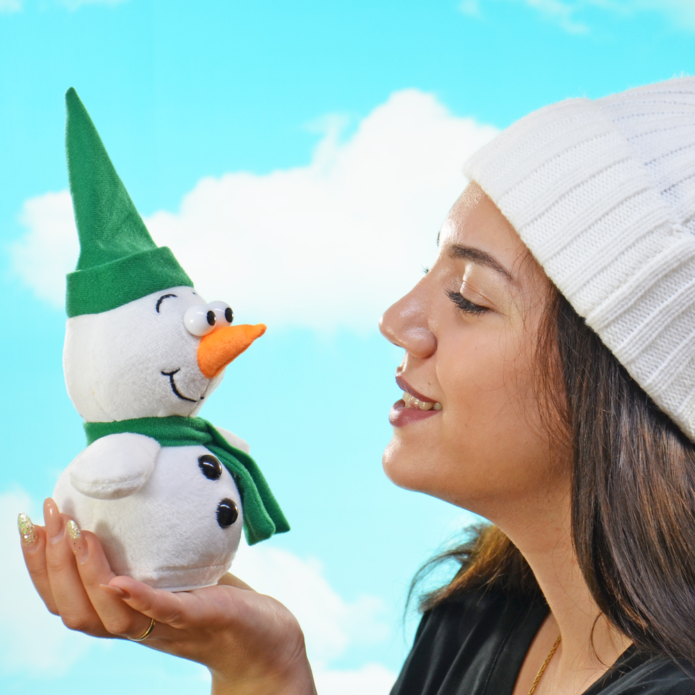 Nachsprech-Schneemann Kuno bei ARIADNE