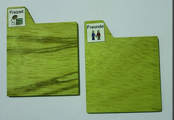 Register aus Holz