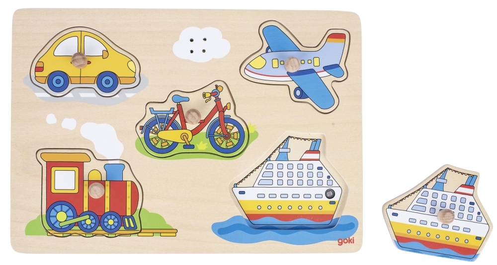 Klang-Puzzle Verkehrsmittel