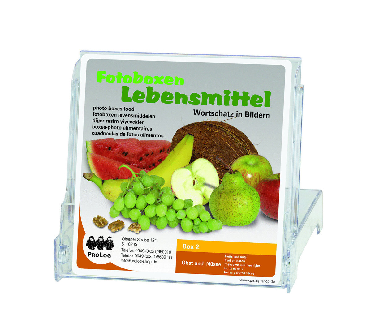 Fotobox Obst und Nüsse