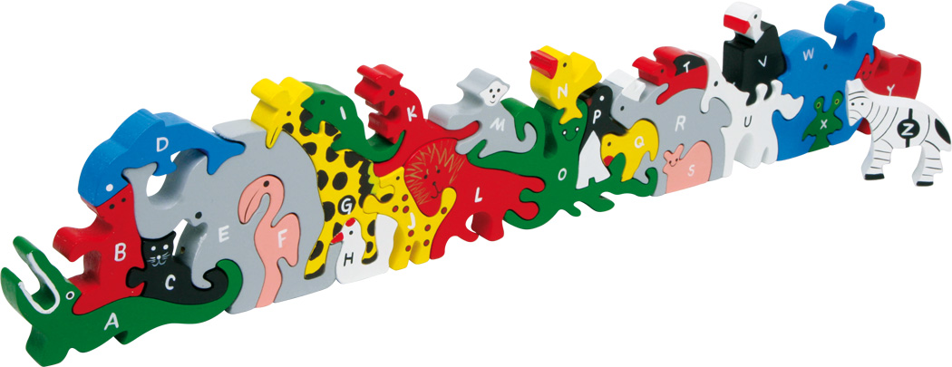 Große Tierparade - das Zahlen- und Buchstaben-Puzzle bei ARIADNE