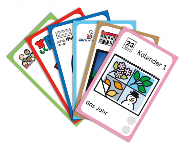 Wortschatz-Quartett mit Anybook-Codes bei Ariadne
