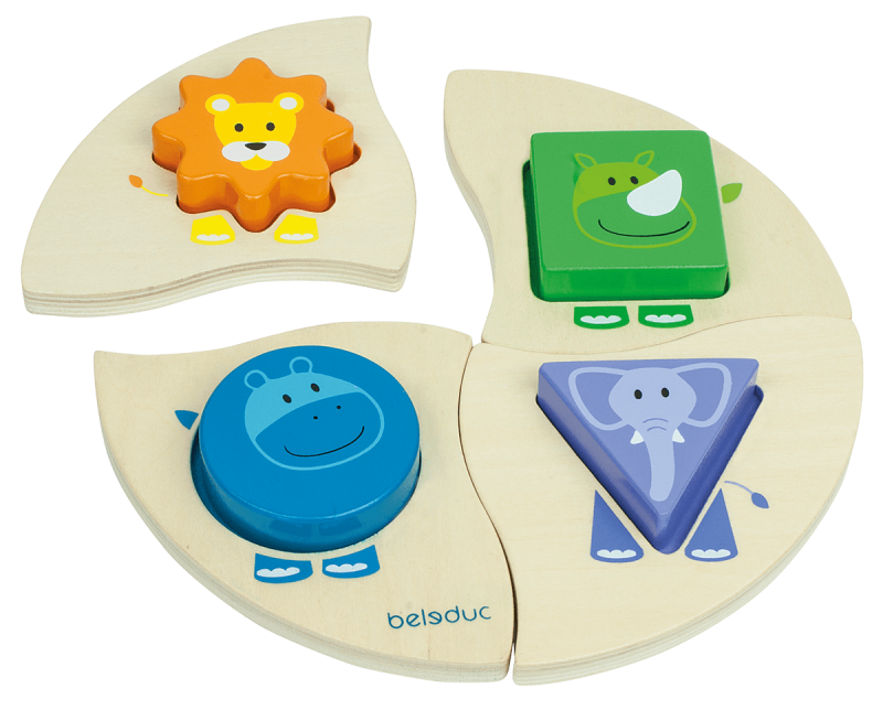 Basis-Puzzle Bunte Formen bei ARIADNE