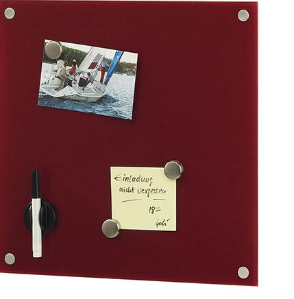 Das magnetische Glas-Memoboard