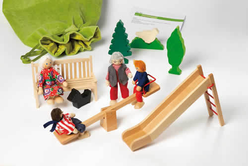 Geschichtensäckchen - Spielplatz und Park