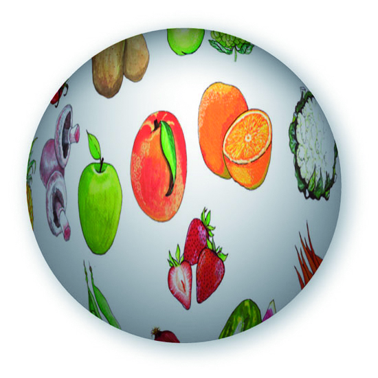 Wörterball Obst & Gemüse