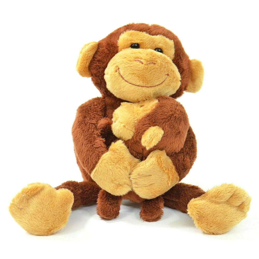Nachsprech-Mama-Affe mit Baby