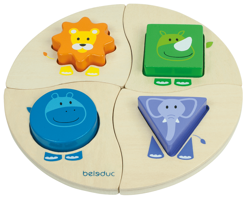 Basis-Puzzle Bunte Formen bei ARIADNE