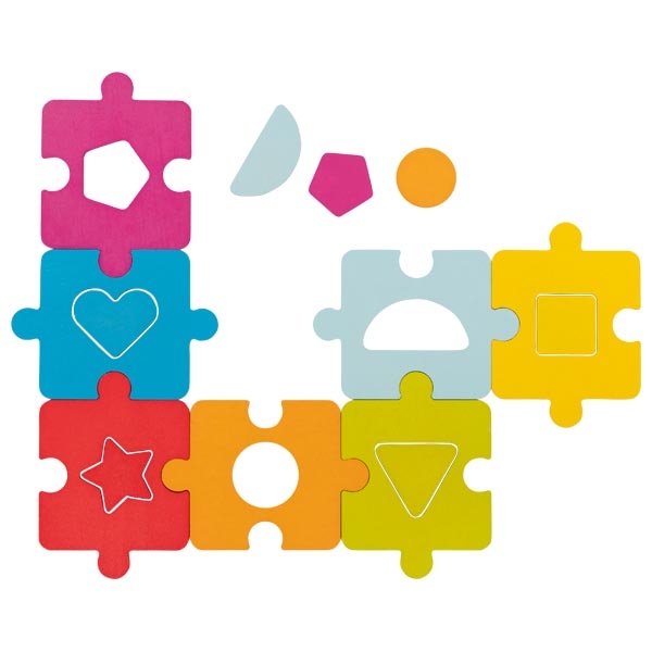 Buntes Stapel-Puzzle bei ARIADNE
