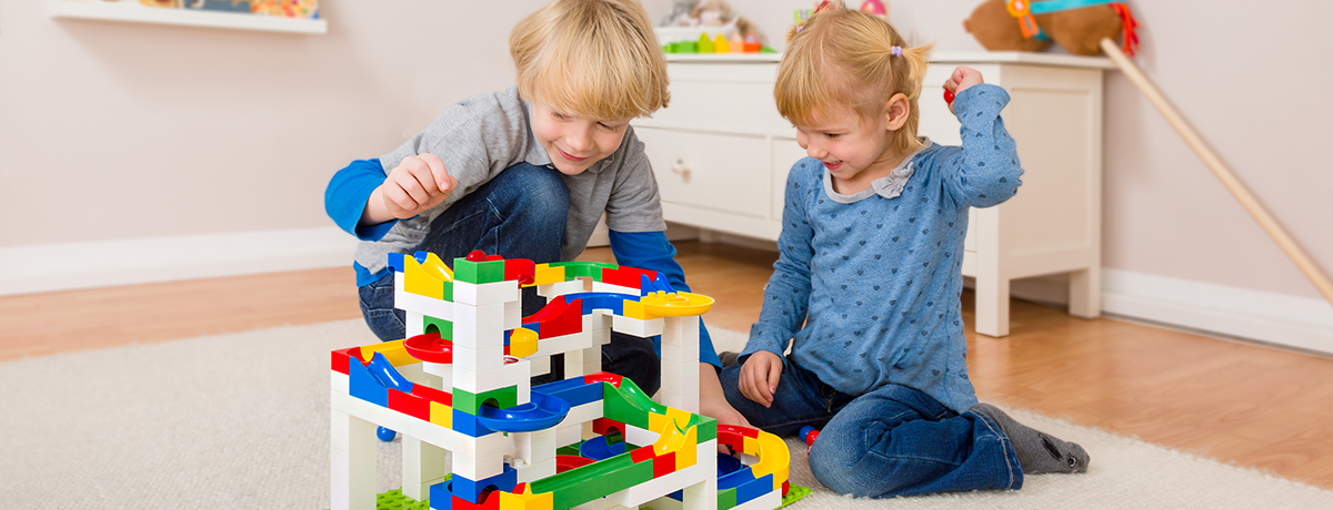 Hubelino Ball track with 200 pieces