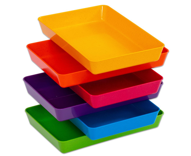 Buntes Materialschalen-Set