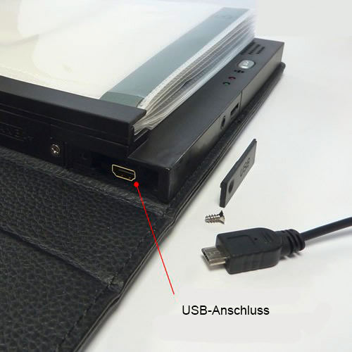Cardobook PRO Deluxe mit USB-Anschluss