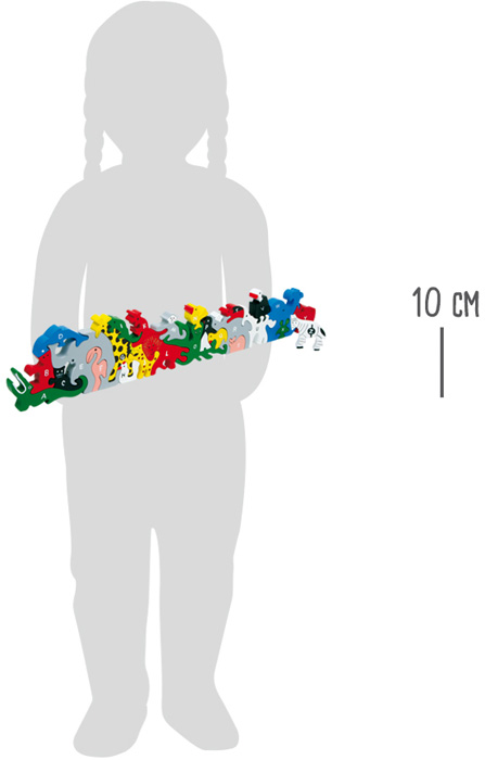 Große Tierparade - das Zahlen- und Buchstaben-Puzzle bei ARIADNE