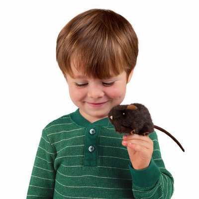 Folkmanis Mini-Maus Fingerpuppe bei ARIADNE