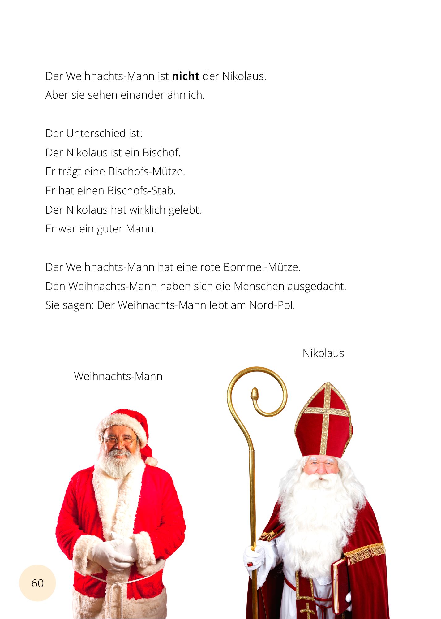 Weihnachten in Leichter Sprache bei ARIADNE
