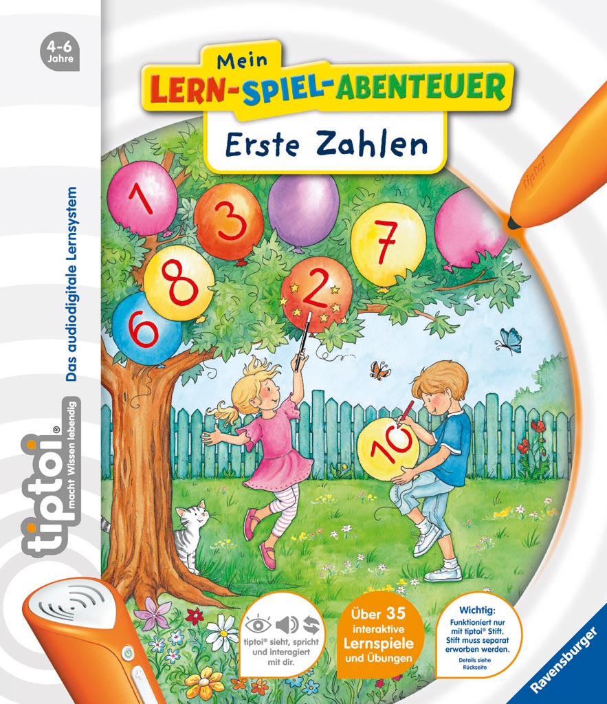 Odersky: tiptoi Mein Lern-Spiel-Abenteuer: Erste Zahlen