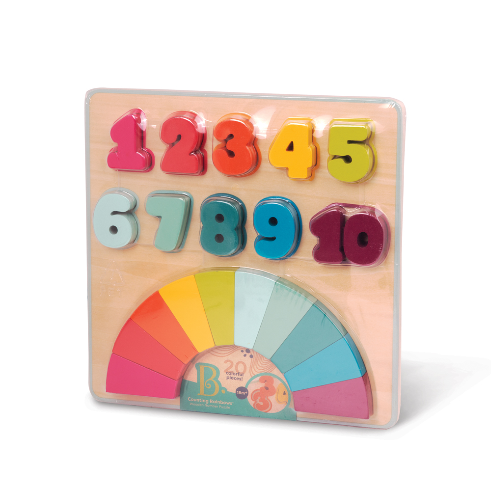 Zahlenpuzzle Regenbogen bei ARIADNE